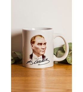 Atatürk Baskılı Kupa Bardak
