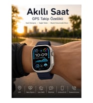 Mey İthalat® Akıllı Saat Nabız Ölçer Uyku Takibi Adımsayar Alarm ve Hatırlatıcı Çağrı Cevaplama Yeni