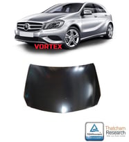Mercedes A Serisi W176 Motor Kaputu (Alüminyum) 2012 Sonrası-2018 Sonrası Uyumlu