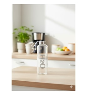 H2O Metal Kapaklı Matara 500 ML