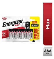 ENERGİZER İNCE PİL KUMANDA 6+4 ALKALİN AAA-LR03 EM3A6+4