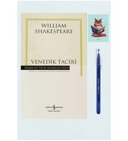 Venedik Taciri - Hasan Ali Yücel Klasikleri - Shakespeare (KALEM VE NOT DEFTERLİ) (Krem)