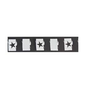 Planet Waves 50C01 Rock Star Yıldız Desenli Gitar Askısı 5 cm (Orta Seviye) Klasik Rock Temalı Yıldız Baskısı, Yüksek Dayanıklılık ve Tüm Gitar Tipleriyle Uyum