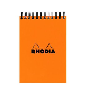 Rhodia Spiralli Kareli Bloknot Turuncu Rb 13500