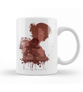 Attack On Titan Attack Titan Minimalist Kupa Bardak Porselen