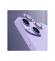 Apple iPhone 13 Uyumlu Zore CL-07 Kamera Lens Koruyucu (Mor)