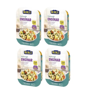 Burcu Zeytinyağlı Enginar 200 gr x 4 Adet