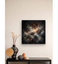 Uzay Boşluğu Kanvas Tablo 60x60cm
