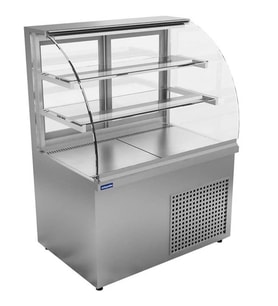 Öztiryakiler Bombe Camlı Soğuk Teşhir Dolabı, 480 Lt, 200x70x135 Cm, Etd - 11c20 Model
