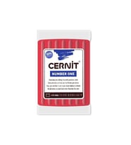 Cernit Number One Polimer Kil 56 gr 420 Carmin Red 