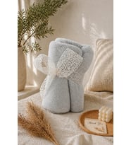 Esnature Wellsoft Peluş Polar Tüylenmez Dört Mevsim Tek Kişilik Kafe Televizyon Battaniyesi 140x190
