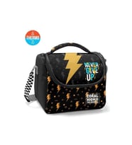 CORAL HIGH 37120 SİYAH NEVER GİVE UP DESENLİ THERMO BESLENME ÇANTASI