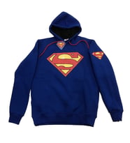 SÜPERMAN LİSANSLI KAPŞONLU SWEAT MAVİ