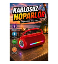 Taşınabilir Bluetooth Hoparlör 20W RMS Çift Sürücülü IPX6 Suya Dayanıklı