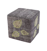 GERÇEK EL DOKUMA YÜN HALIDAN ÜRETİLMİŞ PUF 35X40 CM