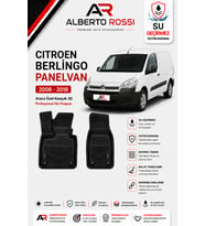CITROEN BERLİNGO PANELVAN 2008 - 2018 Araca Özel Kauçuk 3D Profesyonel Oto Paspası