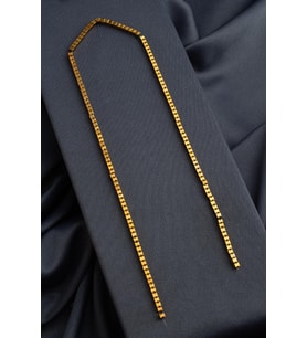 Hematit Doğal Taş Parlak Gold Küp Kesim 3x3mm Dizi [AA]