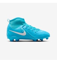 Nike Jr. Phantom Luna 2 Club Çocuk Krampon(DAR KALIP) (Mavi)