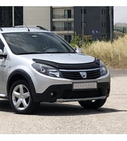Dacia Sandero Abs Kaput Koruyucu 2009-2012 (Siyah - Beyaz)