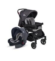 4 Baby Olympus Çift Yönlü Travel Sistem Bebek Arabası Siyah Antrasit (Antrasit)