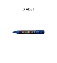 Posca PC-5M Su Bazlı Marker Kalem 6'lı Kutu