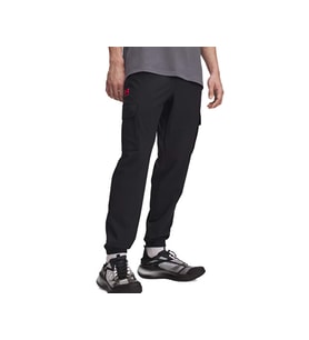 Under Armour Ua Vibe Woven Cargo Pants Erkek Günlük Kargo Eşofman Altı 1386558-002 Siyah