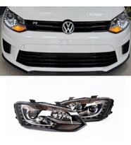 Vw Polo R Sağ Sol Far Set GTI 2010-2017 Silver