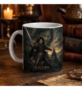 Aragorn Temalı Fantastik Kupa Bardak