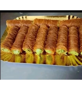 MALDİYAM SARMA TATLI KADAYIFLI ANTEP FISTIKLI TATLI 1 KG