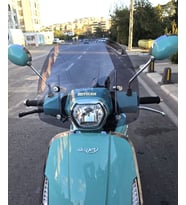 MOTOCAM Skyjet Bellina Ön Cam 2024-2026 Model 37cm Füme Renkli 4mm APARATSIZ