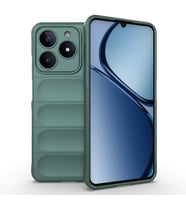 Realme C61 Kılıf Esnek TPU Oyuklu Arka Yüzey Tasarımlı Zore Etnik Silikon Kapak