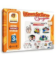 İslamın Şartlarını Öğreniyorum - 5 İslam Şartı Öğreten Yapboz - Ahşap Puzzle - Çocuk Yapboz - 3 Yaş ve Üzeri Eğitime Yardımcı Oyuncak (Çok Renkli)