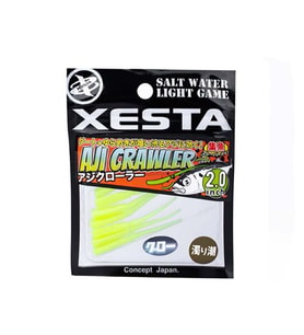 Xesta Ajicrawler 5cm Lrf Silikon Yem Chart Glow