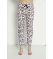 Pamuklu Yazlık Cepsiz Kadın Pijama Altı B26 (Gri)