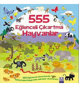 555 Eğlenceli Çıkartma - Hayvanlar