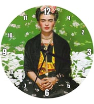 Cakatablo  Frida Kahlo Kostüm Görseli Duvar Saati