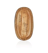 By Bone - Zest - ZT-34-OV - Oval Tabak - 34 cm - Vintage 6 Adet