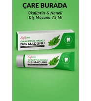 Okaliptüs & Naneli Diş Macunu 75 Ml (Beyazlatıcı & Çürük Önleyici & Yatıştırıcı)