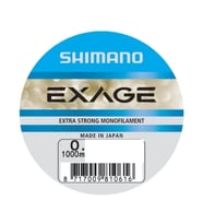 Shimano Exage 1000m 0.505mm Steel Grey Monoflament Misina