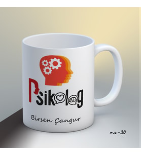 Kişiye Özel Psikolog Temalı Kupa Bardak