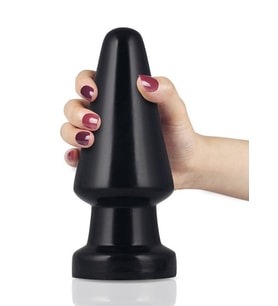 Hızlı Express Dev Plug 17 CM Siyahi Kalın Dildo Butt Plug