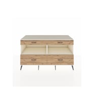 Kronos Konsol 2 Raflı 4 Çekmeceli  176x59x99 Aytaşı-Aytaşı/Çam