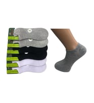 6'LI DİKİŞSİZ YAZLIK BAMBU ERKEK SNEAKERS ÇORAP (Çok Renkli)