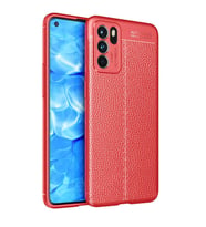 Oppo Reno 6 4G Uyumlu Kılıf Zore Niss Silikon Kapak (Kırmızı)