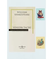 Venedik Taciri - Hasan Ali Yücel Klasikleri - William Shakespeare 9786053604549 Not Defterli Seti (Krem)