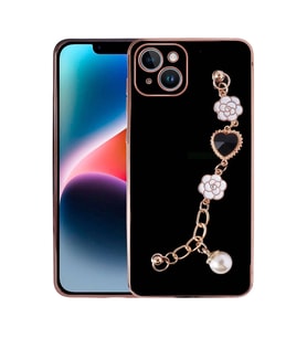 Apple iPhone 15 Kılıf El Tutamaçlı Kamera Korumalı Zore Taka Silikon Kapak