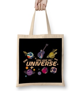 You Are My Universe Bez Çanta Uzun Saplı
