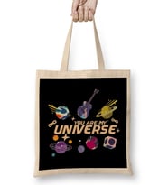 You Are My Universe Bez Çanta Uzun Saplı
