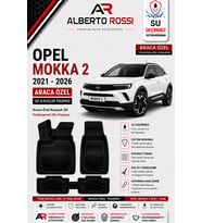 OPEL MOKKA 2 2021 - 2026 Araca Özel Kauçuk 3D Profesyonel Oto Paspası