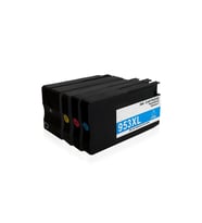 HP OfficeJet Pro 8710 için Muadil Kartuş Seti 4 Renk HP 953 XL